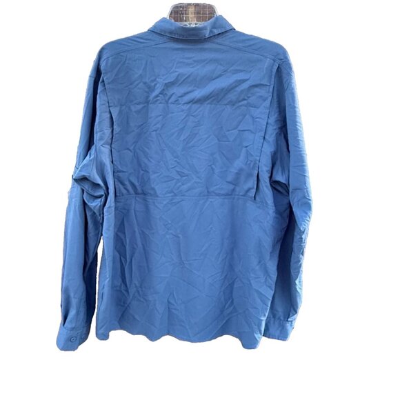 Columbia Silver Ridge Utility Lite Men's Large Long Sleeve Button Down Shirt - Picture 3 of 8